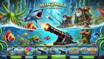 Embark on a Thrilling Underwater Quest with Monster Catch Fishing Game at WIN2MAX